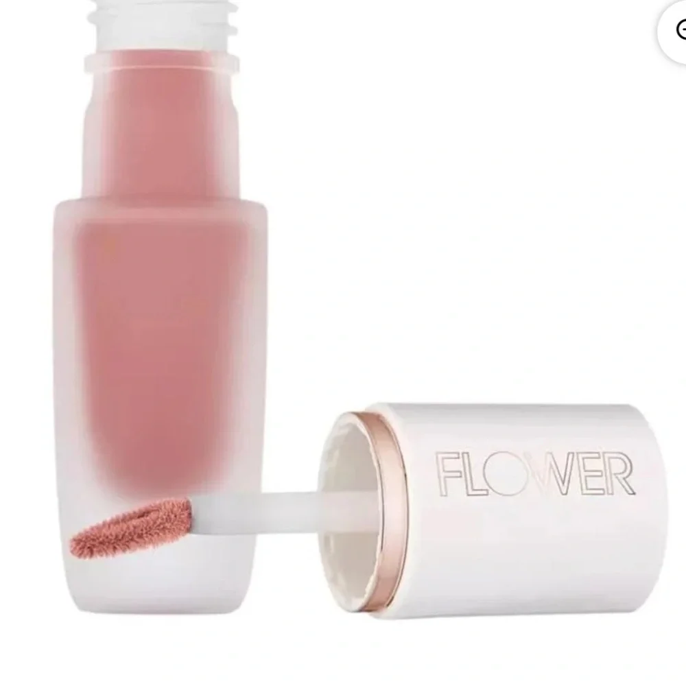 - Flower beauty by drew perfect pout soft matte lip color in dune